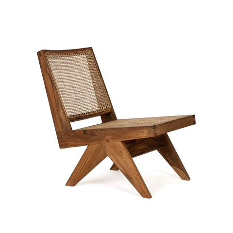Armless Lounge Chair - Natural